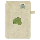 Trixie Organic Cotton Baby Washcloths 2 Pack Adorable Animal Designs | Washcloths - My Little Thieves