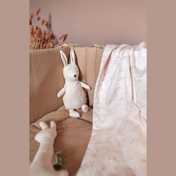 Trixie Organic Giraffe Baby Rattle | Soft Sensory Toy For Newborns 0 M+ - My Little Thieves