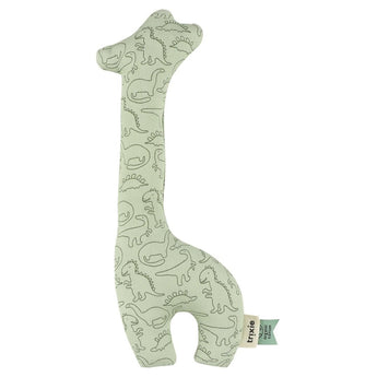 Trixie Organic Giraffe Baby Rattle | Soft Sensory Toy For Newborns 0 M+ - My Little Thieves