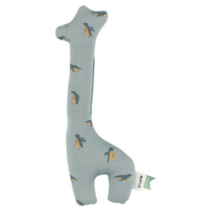 Trixie Organic Giraffe Baby Rattle | Soft Sensory Toy For Newborns 0 M+ - My Little Thieves