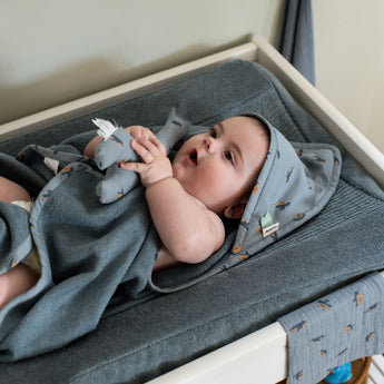 Trixie Organic Giraffe Baby Rattle | Soft Sensory Toy For Newborns 0 M+ - My Little Thieves