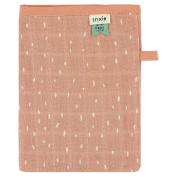 Trixie Organic Muslin Washcloths 3 Pack Enchanting Designs | Washcloths - My Little Thieves