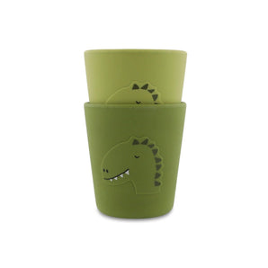 Trixie Silicone Cup 2 Pack | Animal Friends Kids Cups - My Little Thieves
