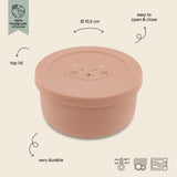 Trixie Silicone Snack Pot Container With Lid | Animal Collection - My Little Thieves