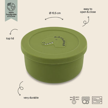 Trixie Silicone Snack Pot Container With Lid | Animal Collection - My Little Thieves