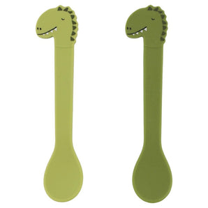 Trixie Silicone Spoon 2 Pack | Animal Friends Baby Feeding Spoons - My Little Thieves