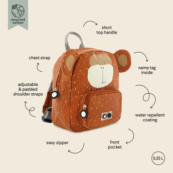 Trixie Small Animal Kids Backpack | Toddler Daycare Bag For Ages 2+ - My Little Thieves