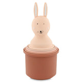 Trixie Stacking Cups Toy 5 Piece | Silicone Bath & Play Cups - My Little Thieves