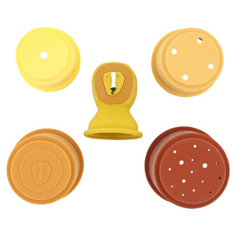 Trixie Stacking Cups Toy 5 Piece | Silicone Bath & Play Cups - My Little Thieves