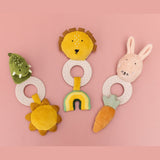 Trixie Teething Toy Collection Mr. Lion, Mr. Dino, And Mrs. Rabbit | Soft Toys - My Little Thieves
