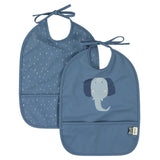Trixie Waterproof Kids Bibs 2 Pack | Easy Clean Eco Friendly Mealtime - My Little Thieves