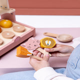 Trixie Wooden Ice Cream Shop | Magnetic Scoop Pretend Play Toy - My Little Thieves