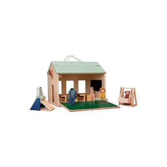Trixie Wooden School With Accessories | Imaginative Role Play Set - My Little Thieves