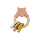 Trixie Wooden Silicone Activity Ring Toy | Teething Keys For Babies - My Little Thieves