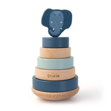 Trixie Wooden Stacking Toy For Kids | Educational Toddler Gift 12 M+ - My Little Thieves