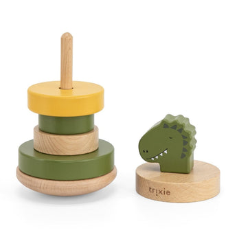 Trixie Wooden Stacking Toy For Kids | Educational Toddler Gift 12 M+ - My Little Thieves