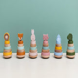 Trixie Wooden Stacking Toy For Kids | Educational Toddler Gift 12 M+ - My Little Thieves