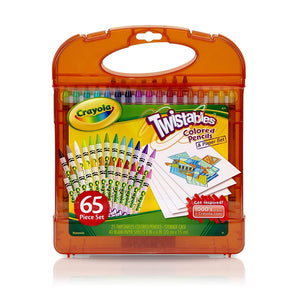 Twistables® Colored Pencils & Paper, 65 Piece Set - My Little Thieves