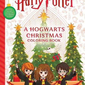 Scholastic Inc. – A Hogwarts Christmas – Official Harry Potter Colouring Book – product photo