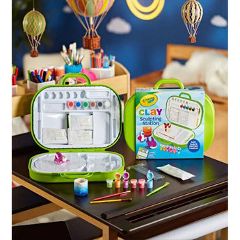 Crayola Sculpting Station lifestyle craft scene