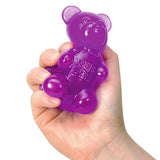 NeeDoh Gummy Bear Purple lifestyle in hand