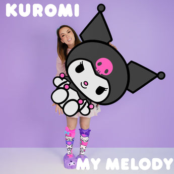 Madmia Socks Kuromi And My Melody – official MADMIA image