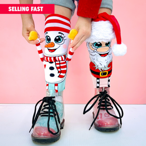 MADMIA Elf & Snowman Christmas Socks