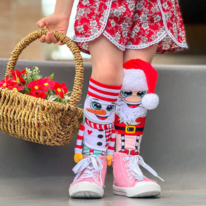 MADMIA Elf & Snowman Christmas Socks