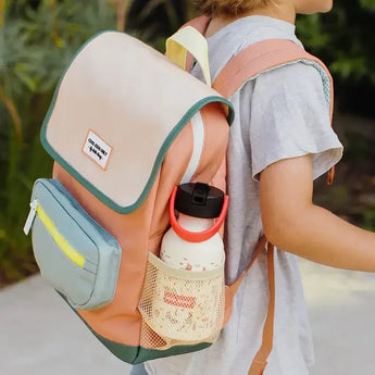 Hello Hossy Mini Hunter backpack lifestyle