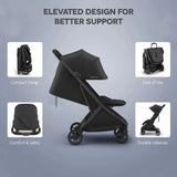 Upp Ababy Vista V3 Stroller Carbon Frame | Premium Family Buggy - My Little Thieves