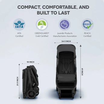 Upp Ababy Vista V3 Stroller Carbon Frame | Premium Family Buggy - My Little Thieves