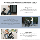 Upp Ababy Vista V3 Stroller Carbon Frame | Premium Family Buggy - My Little Thieves