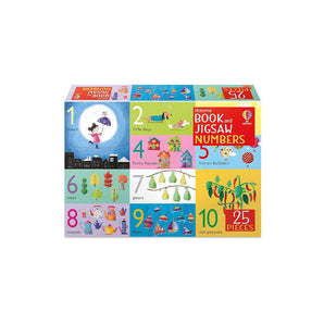 Usborne Publishing Ltd Book And Jigsaw Numbers ” Early Learning Book For Toddlers | Activity Book - My Little Thieves