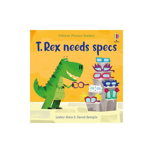 Usborne Publishing Ltd T. Rex Needs Specs ” Children's Book For Kids | Pictures Books - My Little Thieves