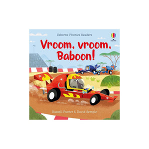 Usborne Publishing Ltd Vroom, Vroom, Baboon! ” Children's Book For Kids | Books - My Little Thieves