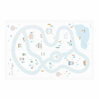 Village - Icons EVA Puzzlemat - 120 x 180 cm - My Little Thieves
