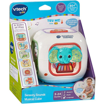 VTech Baby Sensory Sounds Musical Cube Interactive | Baby - My Little Thieves