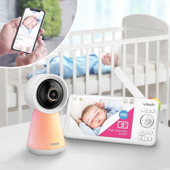 VTech Rm5756 Hd Smart Wi Fi 1080p Baby Monitor | Audio Bm - My Little Thieves