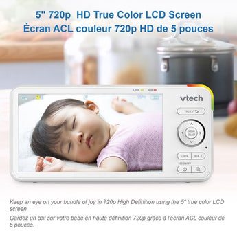 VTech Smart Wi Fi Hd Pan Tilt Baby Monitor | Baby Pillow & Mattress - My Little Thieves
