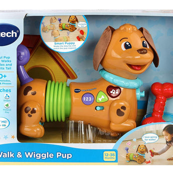 Walk & Wiggle Pup, Interactive Baby Toy with Lights & Music - My Little Thieves