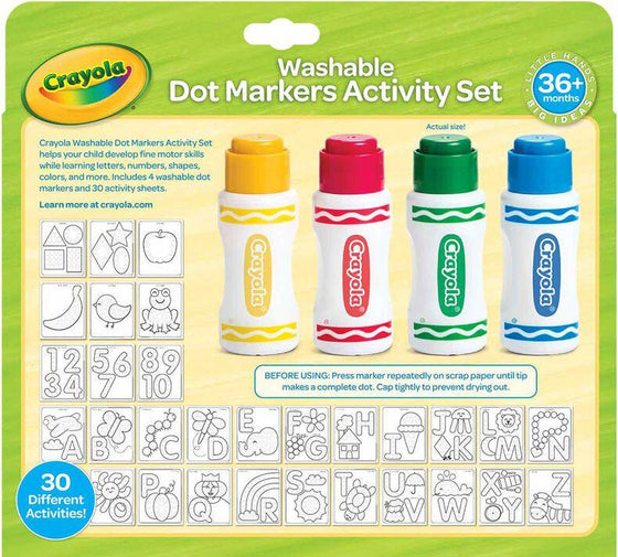 Washable Dot Markers Activity Set - My Little Thieves