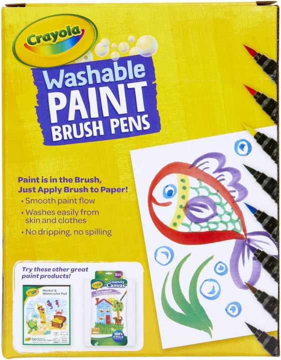 Washable Paint Brush Pens - My Little Thieves