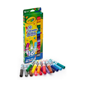 Washable Pip - Squeaks Markers, 16 Count - My Little Thieves