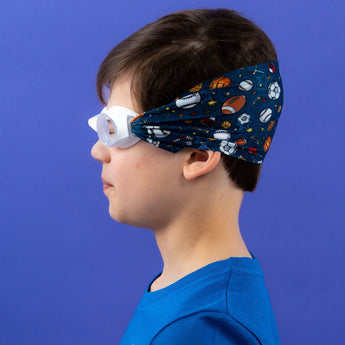 Waterplops Blue Junior Swimming Goggles Ultra Soft Band With Sports Fan | Swim Accessories - My Little Thieves