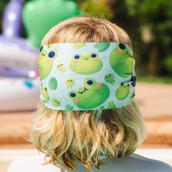 Waterplops Boy Swimming Goggles Frog Design | Swim Gear - My Little Thieves