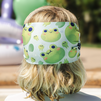 Waterplops Boy Swimming Goggles Frog Design | Swim Gear - My Little Thieves