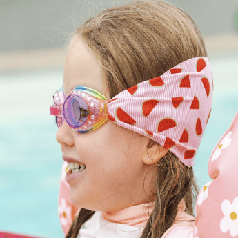 Waterplops Girl Swimming Goggles Watermelon Design | Swim - My Little Thieves