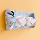 Waterplops White Junior Swimming Goggles Ultra Soft Band With Purple Unicorns | Swim Accessories - My Little Thieves