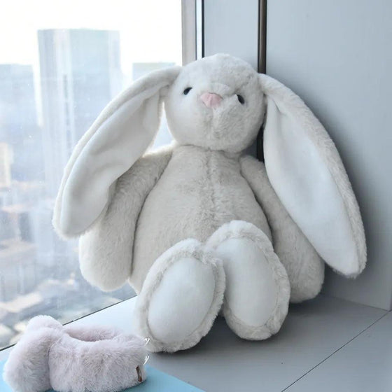White Plush Bunny Toy - My Little Thieves
