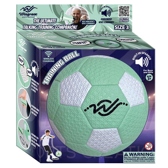 Wingrove Size 3 Interactive Training Football | Voice Command Skills Ball For Kids - My Little Thieves